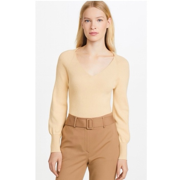 Hugo Boss | Faldesta V-neck Top - Picture 1 of 6